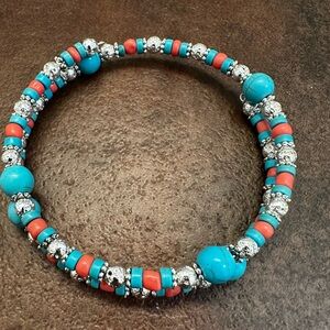 handmade Memory Wire  bracelet for women